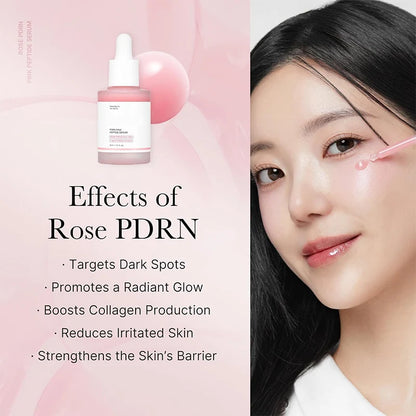 PIBU Peptide Glow Serum how to use, four step application guide