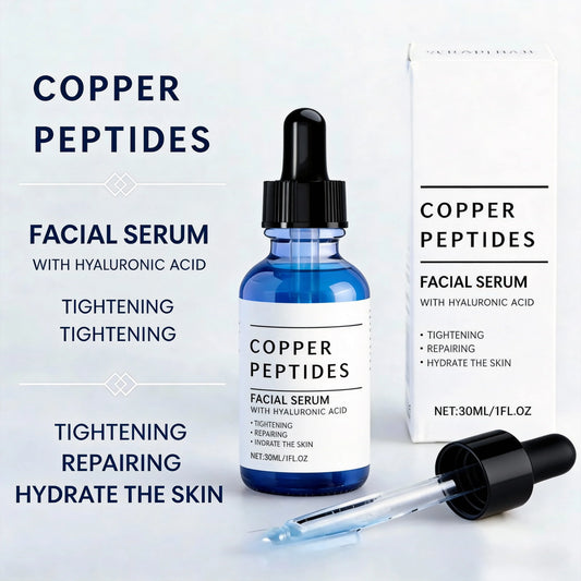 PIBU Copper Complex Essence dropper showing the clear lightweight essence texture