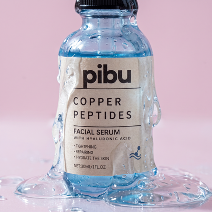 PIBU Copper Peptide Facial Serum with GHK-Cu and Hyaluronic Acid 30ml