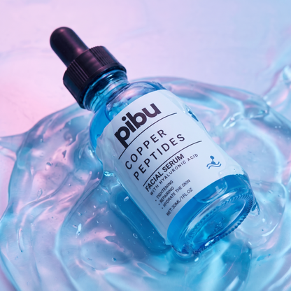 PIBU Copper Peptide Facial Serum with GHK-Cu and Hyaluronic Acid 30ml